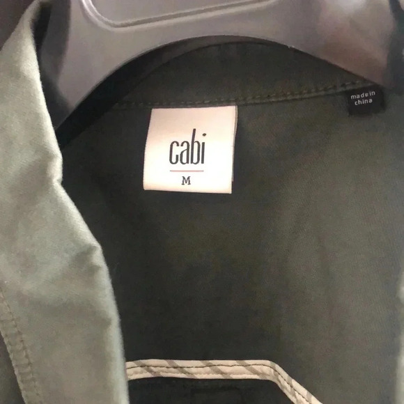 CABi Crossroads Army Utility Jacket M - Picture 3 of 7